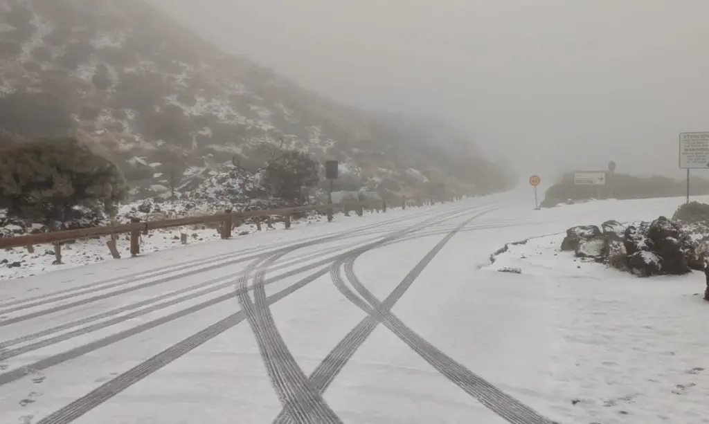 Nieve en Teide