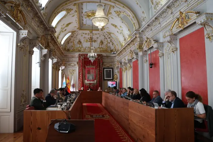 Pleno del Ayuntamiento de Las Palmas de Gran Canaria. Imagen Ayuntamiento de Las Palmas de Gran Canaria