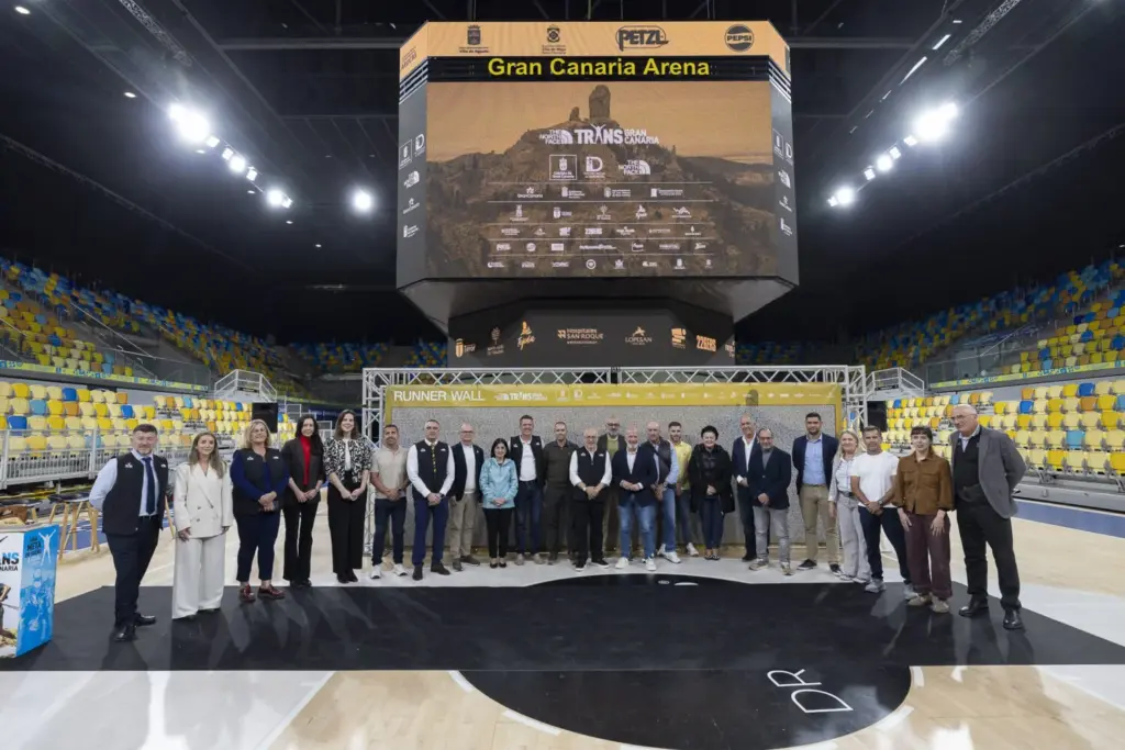 Presentación de la Transgrancanaria en el Gran Canaria Arena. Imagen cedida por la organización