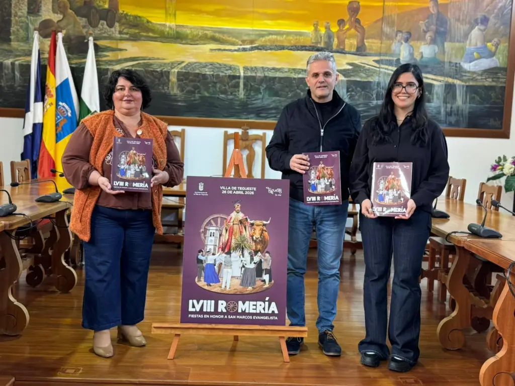 Ayuntamiento de Tegueste presenta el cartel de la LVIII Romería de San Marcos Evangelista