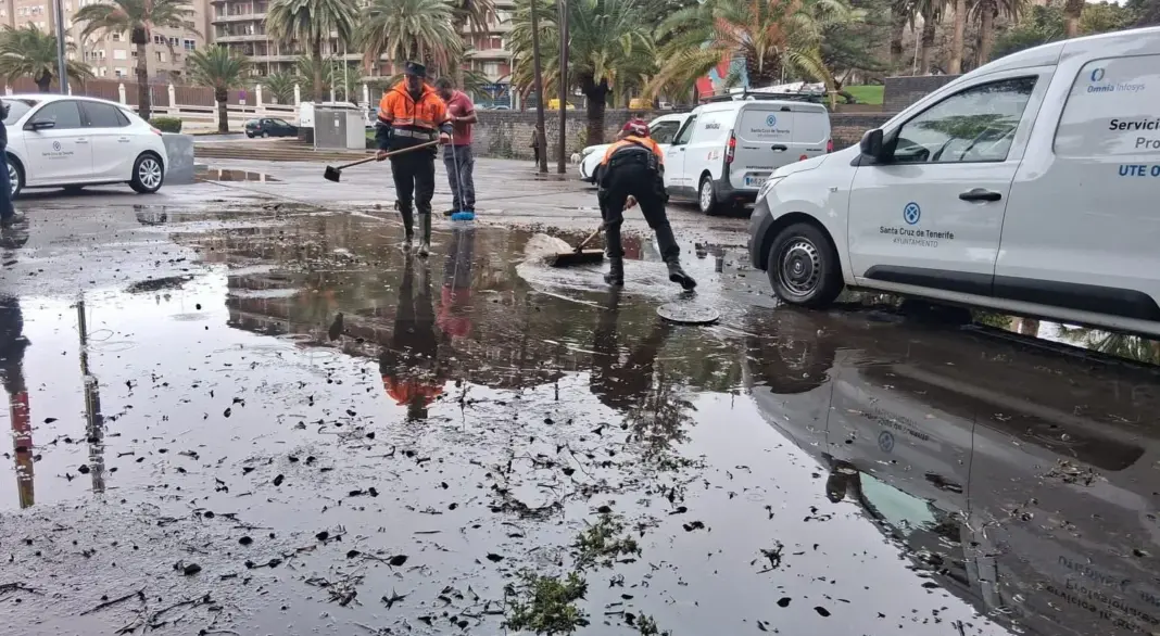 Protección Civil labores tras la borrasca Therese