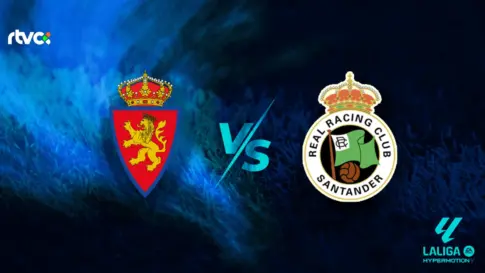 Real Zaragoza vs Racing Santander: horario, alineaciones y minuto a minuto | LaLiga Hypermotion 25-26