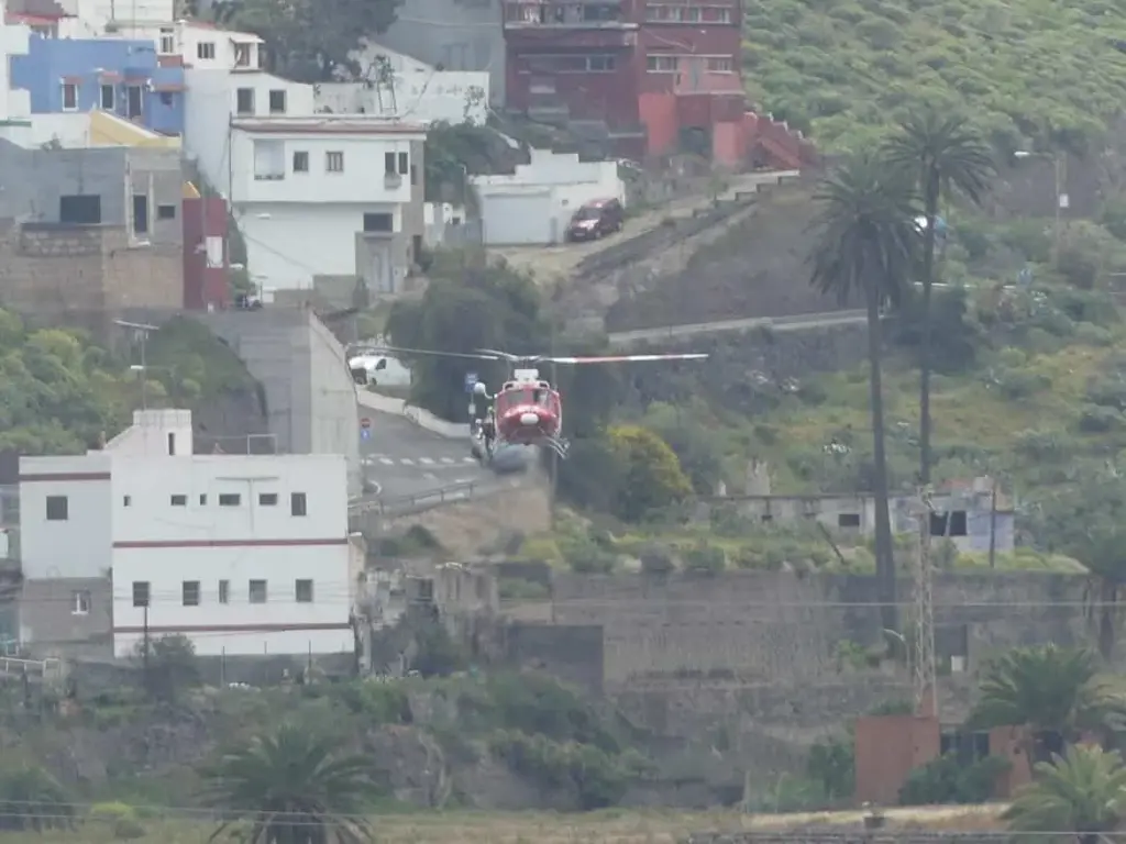 Rescate en la isla de Gran Canaria