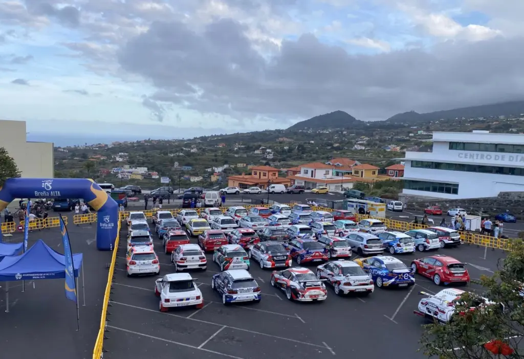 Punto de control. Imagen cedida por la organización. Subida a San Isidro, Breña Alta, La Palma