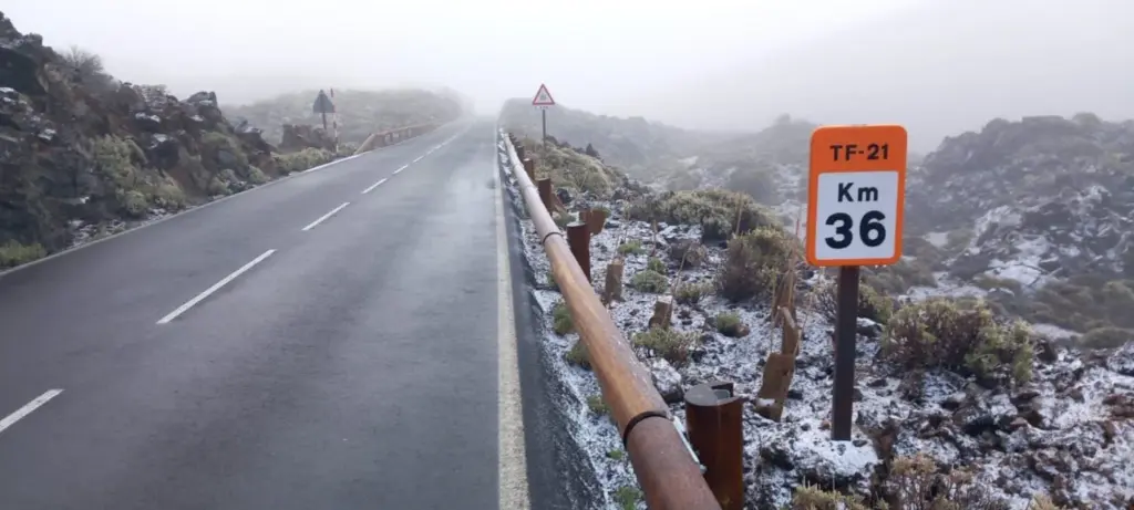 El Cabildo reabre los accesos al Teide tras mejorar el estado de las carreteras