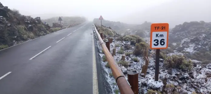 El Cabildo reabre los accesos al Teide tras mejorar el estado de las carreteras