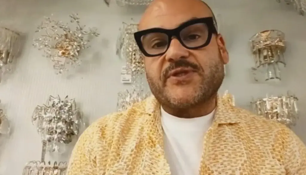 Víctor Moreno, empresario atrapado en Dubai. Imagen RTVC