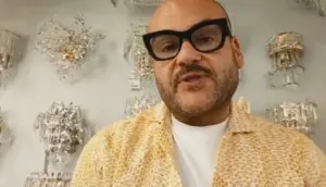 Víctor Moreno, empresario atrapado en Dubai. Imagen RTVC