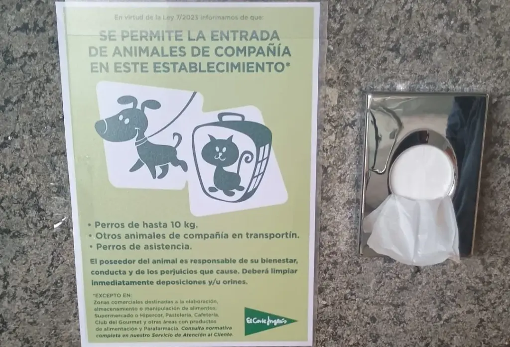 El personal de limpieza de Eulen logra que El Corte Inglés regule el acceso de mascotas