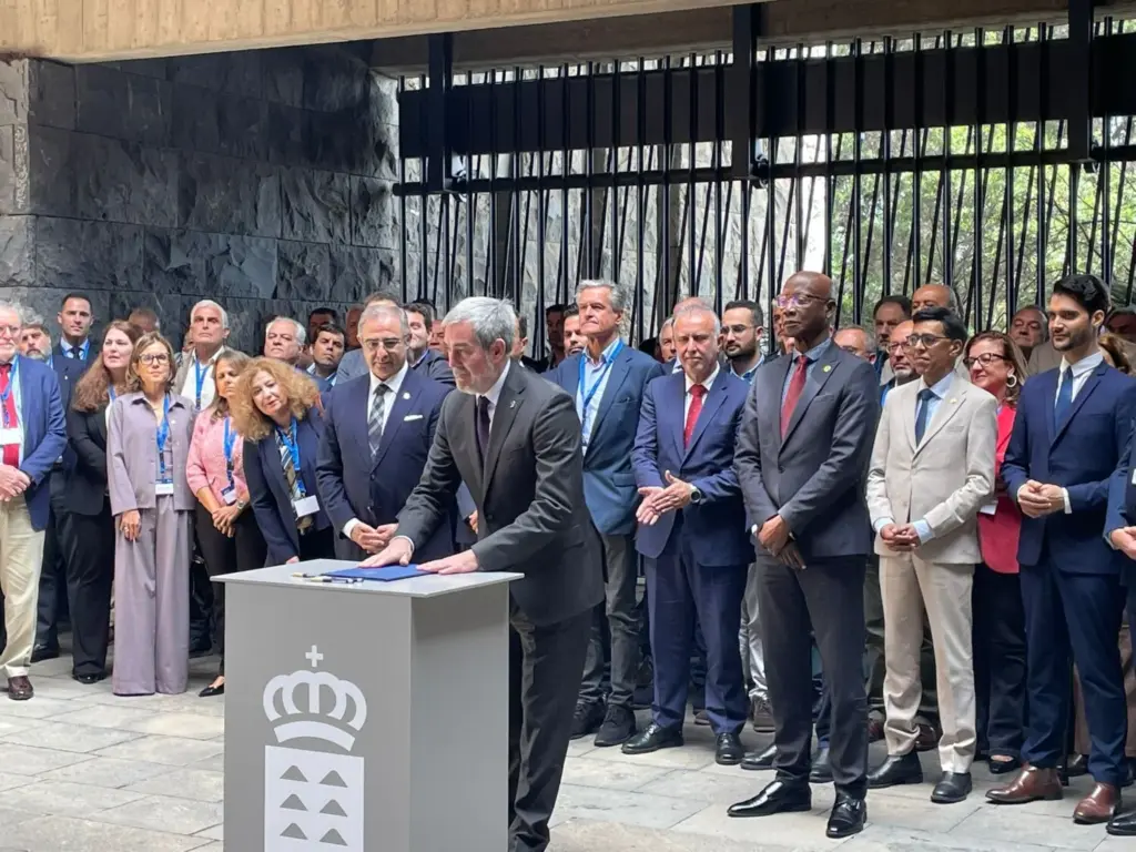 ‘Horizonte RUP : posición común de las RUP en defensa del sector primario ante el nuevo Marco Financiero Plurianual’. Foto: Patricia Santana