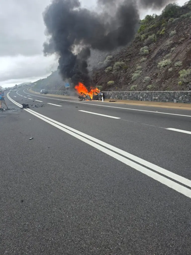 Accidente TF1 Gúia Isora
