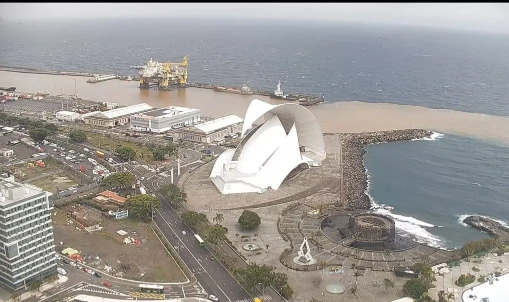 Borrasca Therese en SC Tenerife