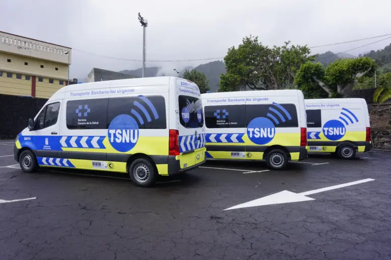 Reorganizan el Transporte Sanitario No Urgente por la borrasca Therese