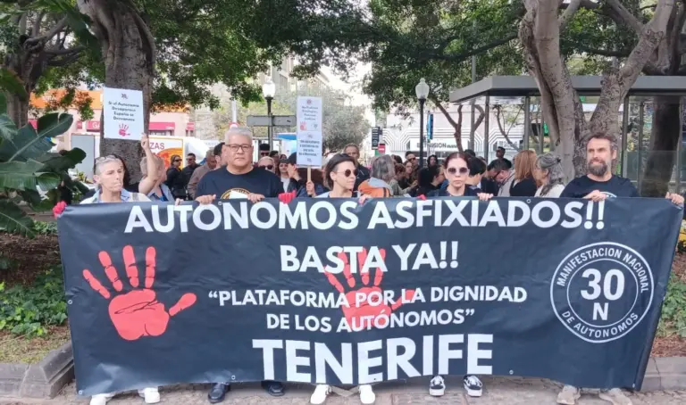 Los autónomos vuelven a las calles para exigir justicia fiscal y mayor protección social
