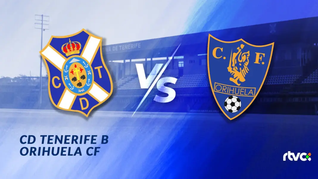 CD Tenerife B vs Orihuela CF J29 Segunda Federación 29 marzo 2026