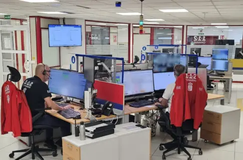 Un ciclista herido moderado al salirse de la vía y colisionar contra un garaje en el norte de Tenerife