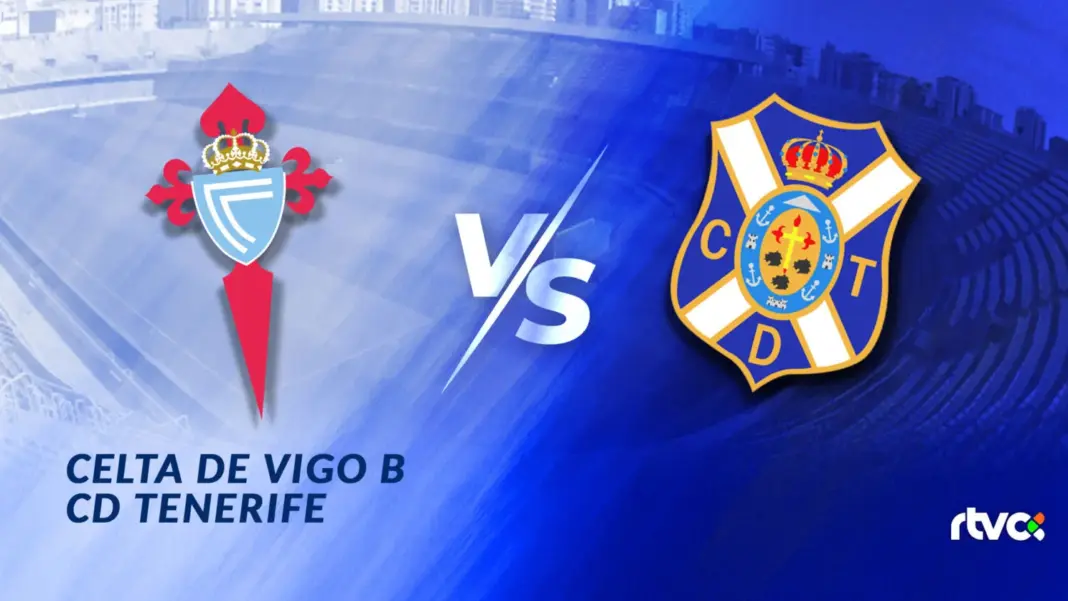 Celta Fortuna vs CD Tenerife 28 Primera Federación 13 marzo 2026