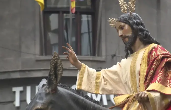 Procesión de 'La Burrita'