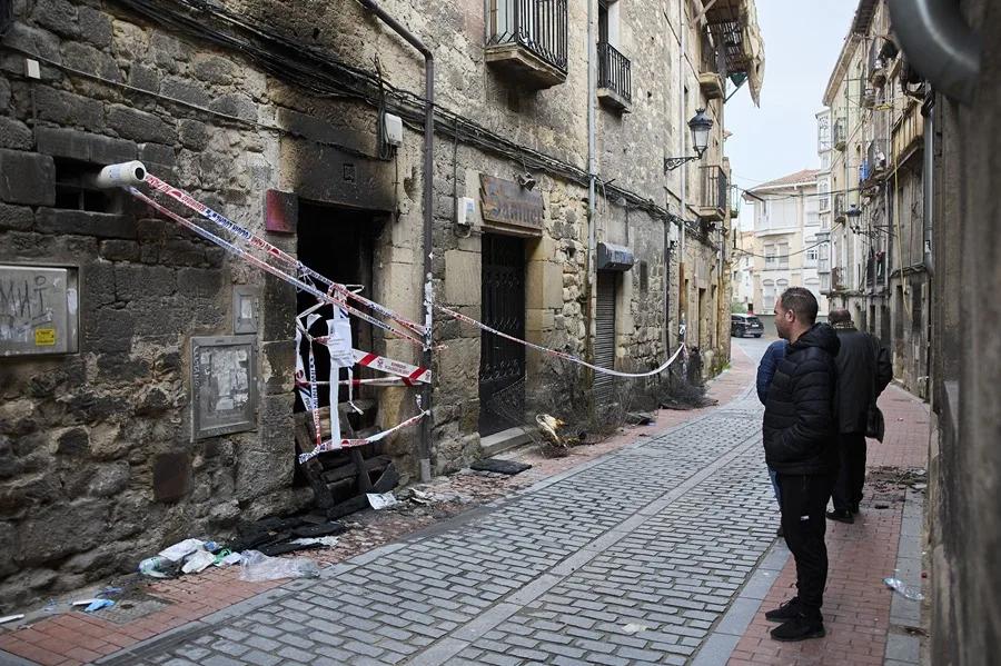 Un detenido por el incendio con tres fallecidas en Miranda de Ebro, podría ser violencia machista