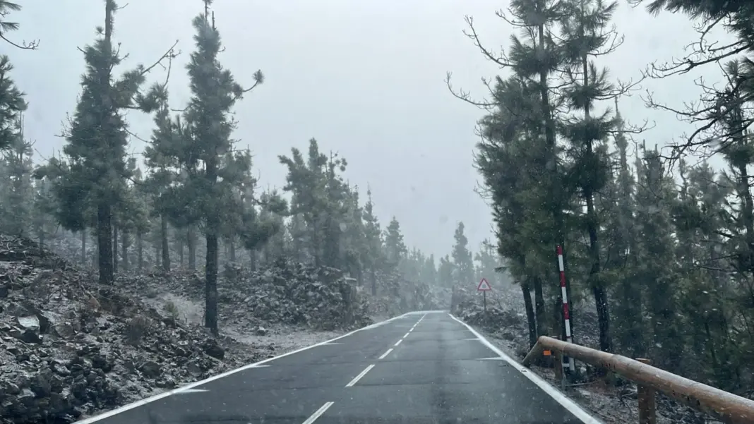 Nieve en el Teide / RTVC