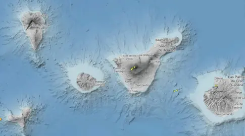 Nuevo incremento de la actividad sísmica en el Teide, entre pulsos y eventos híbridos