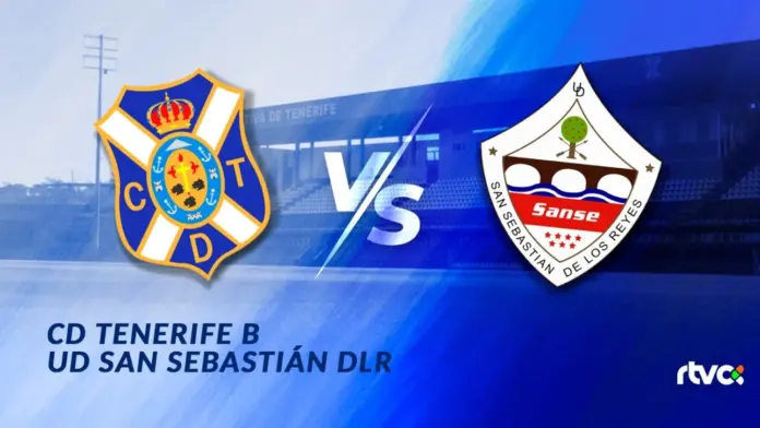 CD Tenerife B vs UD Sanse J34 Segunda Federación 3 mayo 2026
