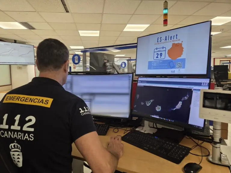 El Gobierno prueba el sistema ES-Alert de aviso masivo a la población ante emergencias el 29 de abril en Gran Canaria