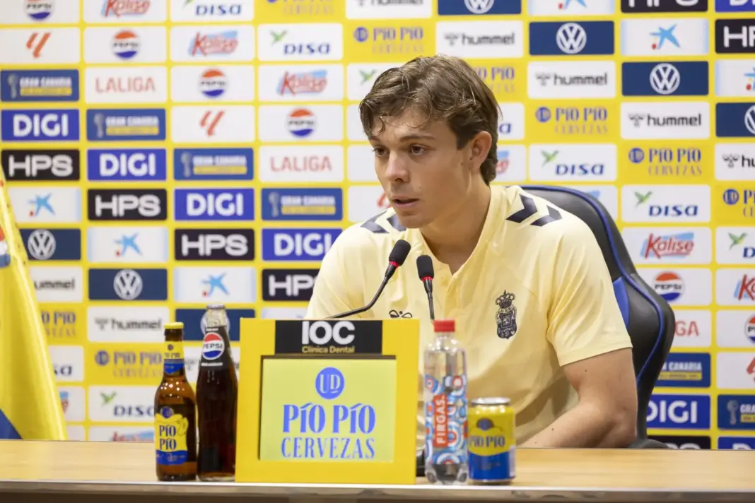 El jugador italiano, Lorenzo Amatucci, afirmó en rueda de prensa que siempre que haya posibilidades matemáticas de ascenso directo ese será el objetivo