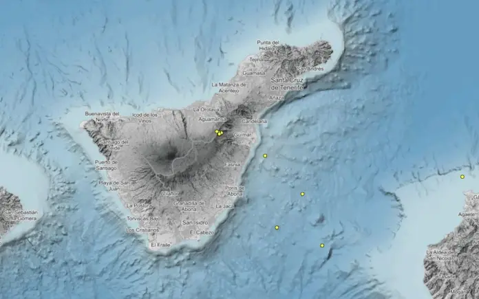 El IGN localiza nuevos sismos bajo el entorno de Izaña y Las Cañadas