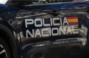 Vehículo de la Policía Nacional. Detenido un médico en Los Realejos