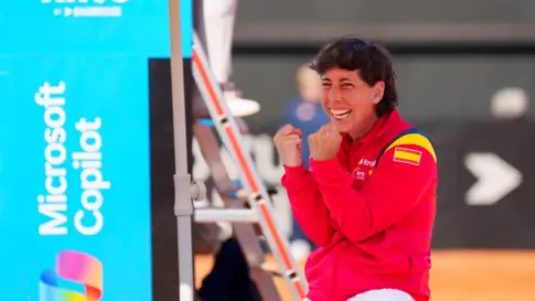 Carla Suárez: «Clasificarnos era un objetivo y lo hemos cumplido»