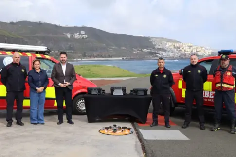 Los bomberos de Las Palmas de Gran Canaria refuerzan su flota aérea