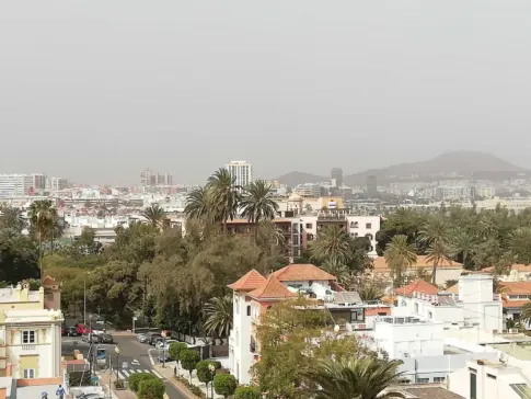 Sanidad recomienda a las personas más sensibles extremar las precauciones ante el episodio de calima