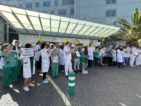 El Sindicato de Empleados Médicos de Canarias (Semca) convoca 5 días de huelga y una manifestación