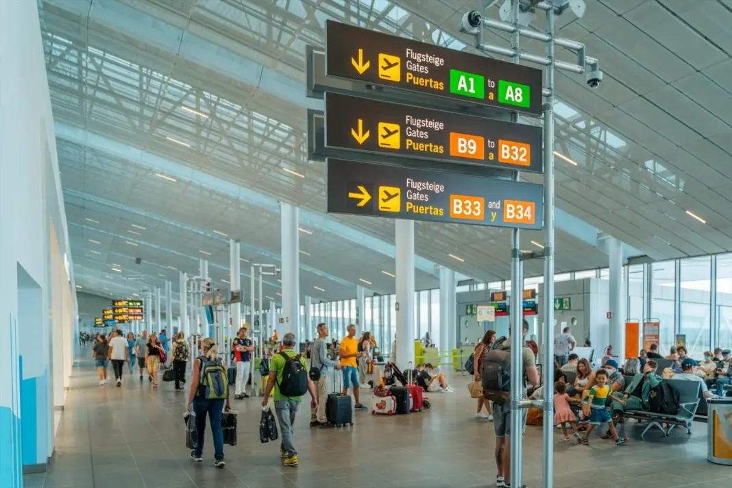 Los aeropuertos canarios operan casi 2.800 vuelos por la operación retorno