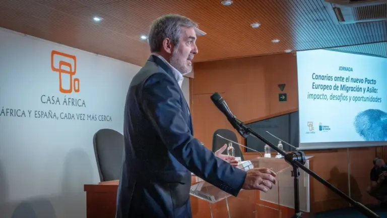 Clavijo alerta de que el Pacto de Migración no se convierta en un riesgo para los derechos humanos