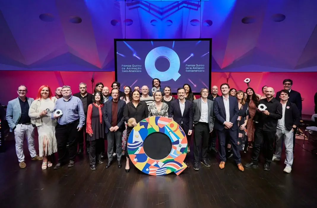Galardonados en la presente edición de los Premios Quirino. Imagen cedida por la organización
