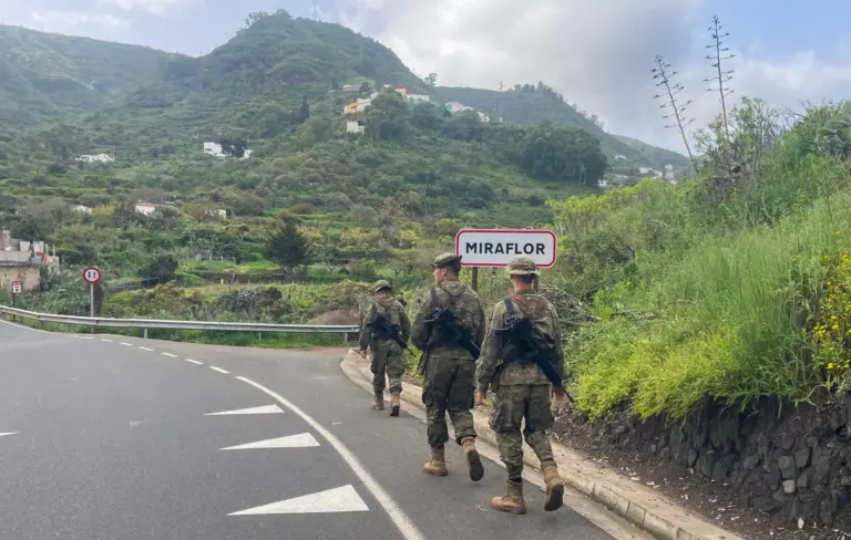 Despliegue en todo el archipiélago del personal del Grupo Táctico Canarias