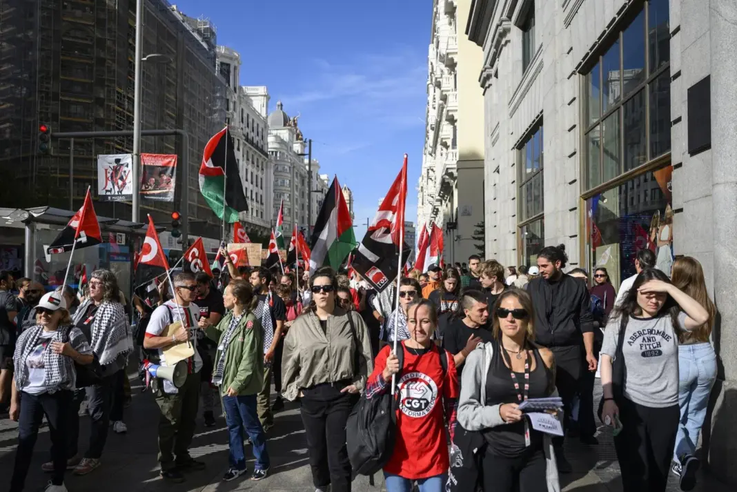 Protesta en Gran Canaria por Palestina