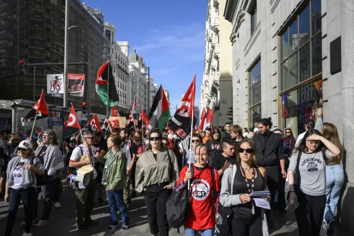 Protesta en Gran Canaria por Palestina