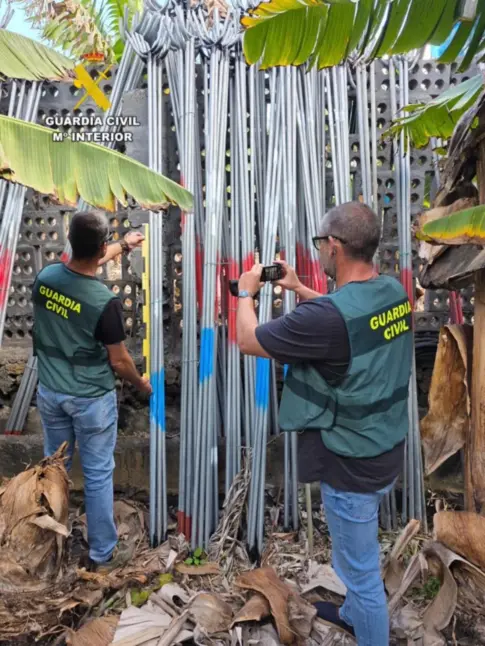 Investigado por robar material agrícola de 8.000 euros en La Palma