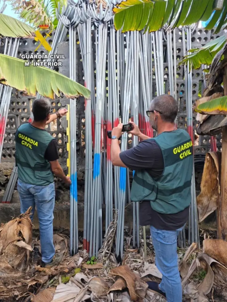 Investigado por robar material agrícola de 8.000 euros en La Palma