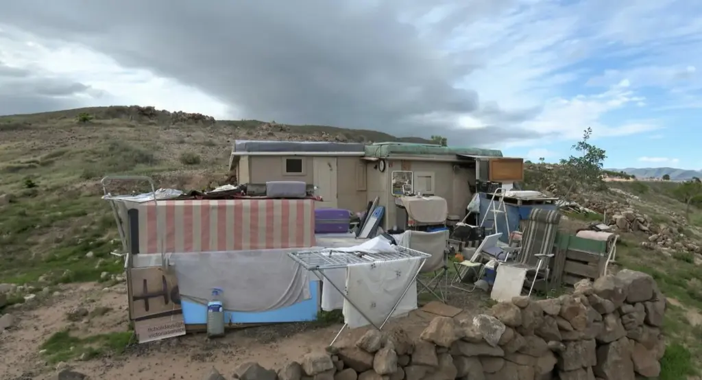 Infravivienda en Los Cristianos. Imagen RTVC