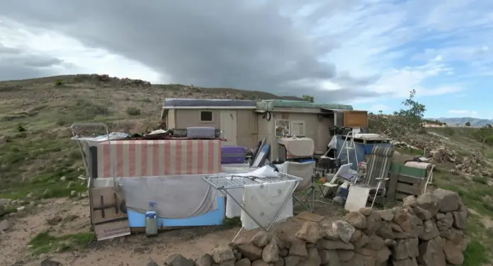 Infravivienda en Los Cristianos. Imagen RTVC