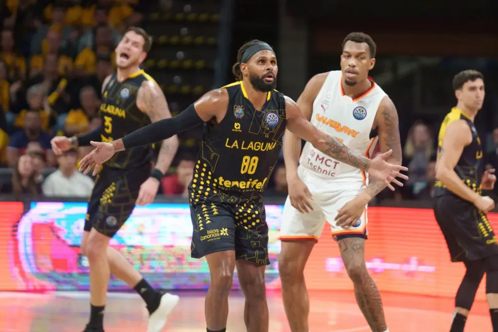Patty Mills durante el encuentro ante el Galatasaray