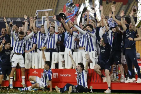 La Real Sociedad, campeón de la Copa del Rey