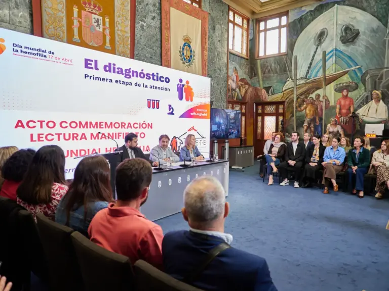 Las personas con hemofilia insisten en la importancia crucial del diagnóstico