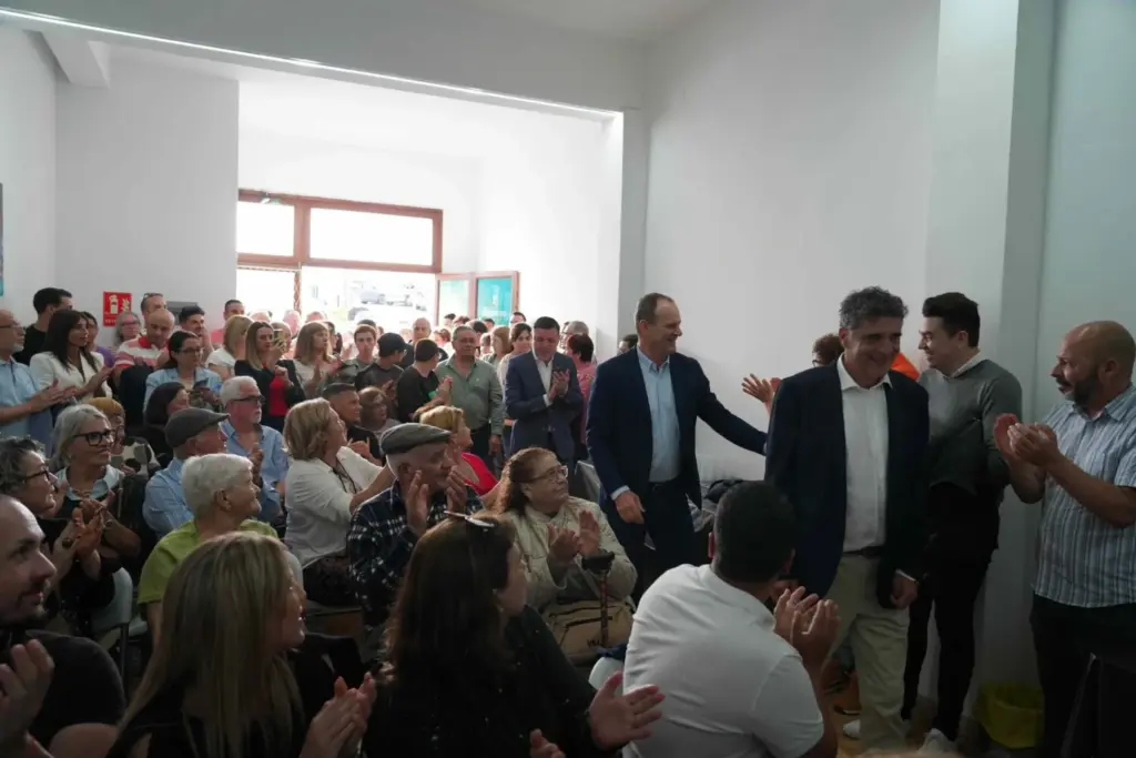 Acto de Municipalistas Primero Canarias en Teror. Imagen cedida