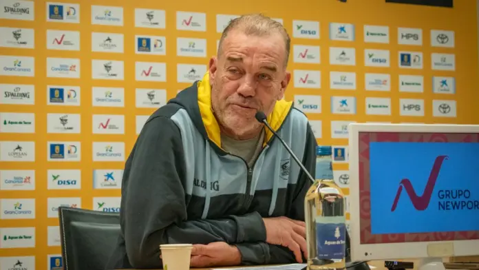 Néstor García, entrenador del Dreamland Gran Canaria. Imagen CB Gran Canaria