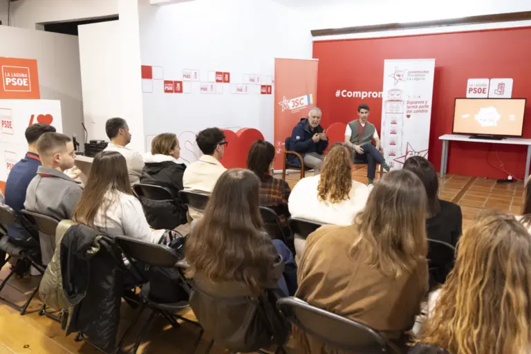 Jóvenes socialistas reivindican el papel que desempeñan las nuevas generaciones en la política